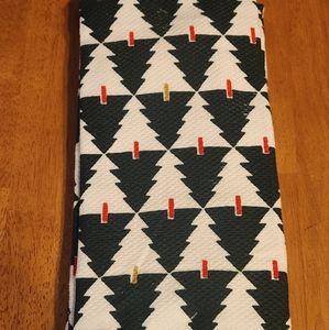 Kate Spade NY Holiday Kitchen Towels 100% Cotton Christmas Tree Set Of 2
